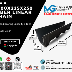 1000x225x250 Fiber Linear Drain